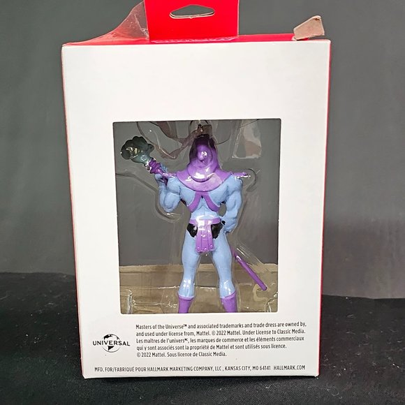 Skeletor Tree Ornament 2022 Hallmark Christmas Masters of the Universe NEW - Picture 4 of 4